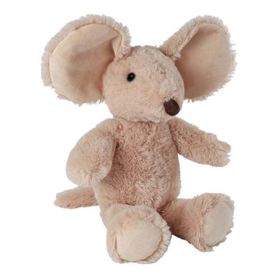 Take Me Home knuffel pluche - muis bruin, 33/50cm