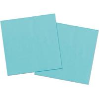 Folat servetten blauw 33 x 33 cm 3 laags 20 stuks | 24 stuks - thumbnail
