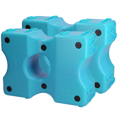 Vplast Cavaletti Hindernisblokken 2 st Blauw Vplast Cavaletti Hindernisblokken 2 st Blauw