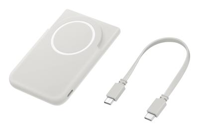 Samsung Powerbank 5000 mAh Qi 2, USB PD Li-ion USB-C Grijs Samsung Powerbank 5000 mAh Qi 2, USB PD Li-ion USB-C Grijs