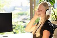 BRESSER gesloten Bluetooth Hoofdtelefoons (wit | ) - thumbnail