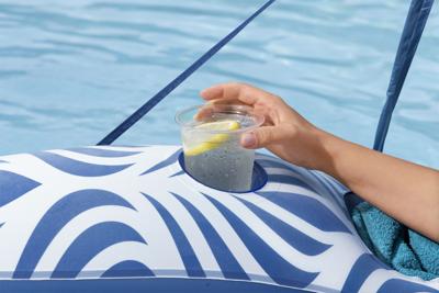 Bestway Luchtbed met Zonnescherm Comfort Plush 198x112 cm Strand en Zwembad 43732