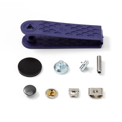 Broekhaken en -staven 13mm zilver-brons - 5x4st