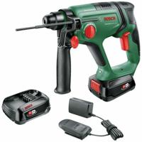 Bosch Groen UniversalHammer 18V | 2.0 J | 2 x 2.5 Ah accu + Oplader | In transportkoffer 06039D6003 - thumbnail