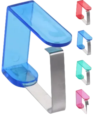 Excellent Electronics Tafelkleedklem Set van 4