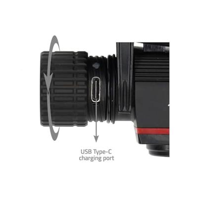 LED hoofdlamp | Batterij Gevoed / USB Gevoed | 3.7 V DC | Incl. batterij(en) | Oplaadbaar | Nominale lichtstroom: 1000 lm | Lichtbereik: 180 m LED hoofdlamp | Batterij Gevoed / USB Gevoed | 3.7 V DC | Incl. batterij(en) | Oplaadbaar | Nominale lichtstroom: 1000 lm | Lichtbereik: 180 m