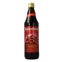 Rabenhorst Cranberrysap puur bio 750 Milliliter - thumbnail