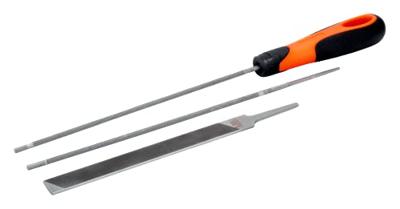 Bahco 168-COMBI-4.8 Set kettingzaagvijlen, Ergo-greep, 200 mm Ø 4,8 mm 1 stuk(s) Bahco 168-COMBI-4.8 Set kettingzaagvijlen, Ergo-greep, 200 mm Ø 4,8 mm 1 stuk(s)