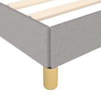 Bedframe zonder matras 120x190 cm stof lichtgrijs - thumbnail