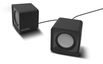 SpeedLink TWOXO 2.0 PC-luidsprekers Kabelgebonden 5 W Zwart