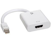 Video/audio-adapter - Mini DisplayPort (M) naar HDMI (V) - 17 cm - wit - voor Apple MacBook; MacBook Air; MacBook Pro - thumbnail
