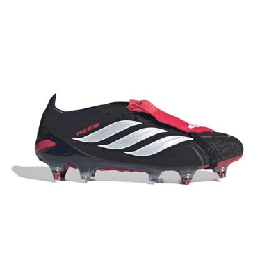 adidas Predator Elite FT IJzeren-Nop Voetbalschoenen (SG) Zwart Wit Rood