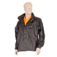Buzaglo Regenjas mirage rainfall jacket luxury - maat m - zwart - thumbnail