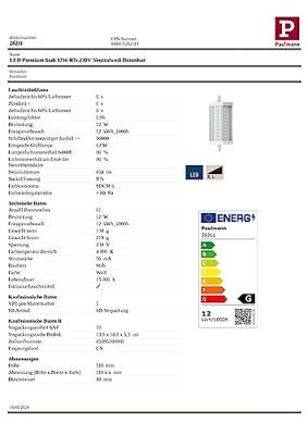 Osram LED R7S Staaflamp 118 mm - Dimbaar - Neutraal wit licht - 12.5W vervangt 100W