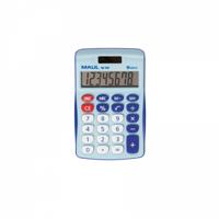 Maul MJ 450 Bureaurekenmachine Lichtblauw Aantal displayposities: 8 werkt op batterijen, werkt op zonne-energie (b x h) 113 mm x 72 mm - thumbnail