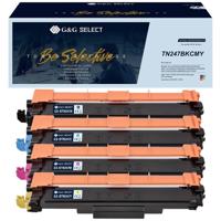 G&G Toner vervangt Brother TN-247CMYK Compatibel Combipack Zwart, Cyaan, Magenta, Geel TN-247BK/TN-247C/TN-247M/TN-247Y GS-B247-4P - thumbnail