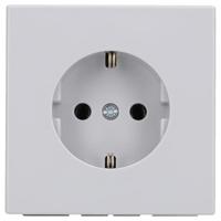 Jung LS1520LG Wandcontactdoos met randaarde Inzetstuk 1-voudig Grijs 1 stuk(s) - thumbnail