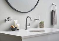 GROHE Essentials Bekerhouder - 10.6x9.9cm - met glas - chroom 40447001 - thumbnail