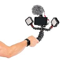 JOBY Gorillapod mobile Rig, Treppiede, Fotocamera, Accessori, YouTube, Vlogging, Smartphone, iPhone, GripTight, JB01533-BWW - thumbnail