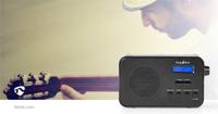 DAB+ Radio | 3,6 W | FM | Klok & Wekkerfunctie | Zwart - thumbnail