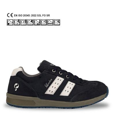 Quick Werkschoen London Laag QS0150 S3 | Blauw | Maat 45 - 11.114.011.45 Quick Werkschoen London Laag QS0150 S3 | Blauw | Maat 45 - 11.114.011.45