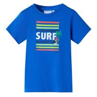 Kindershirt 104 felblauw - thumbnail