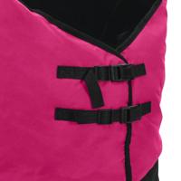 VidaXL Paardendeken roze en zwart 95 cm polyester - thumbnail