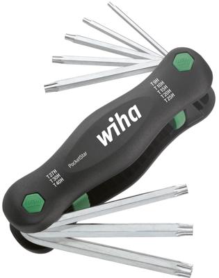 Wiha Multitool PocketStar | TORX® | Tamper Resistant | (met boring) | 8-delig - 25130 - 25130