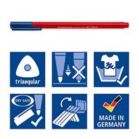 Staedtler viltstift Triplus Color, opstelbare box met 20 kleuren - thumbnail