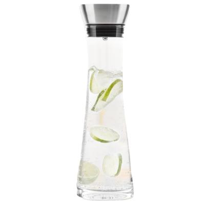 HI waterkaraf met filter 1,2 l transparant