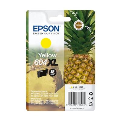 Epson inktcartridge 604 XL, 350 pagina&apos;s, OEM C13T10H44010, geel - thumbnail