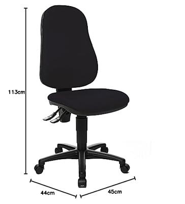 Topstar bureaustoel Point 60, zwart