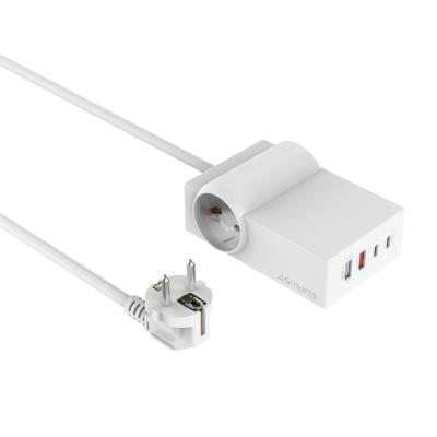 4smarts USB-C/A stekkerdoos bureau GaN 65W 4smarts USB-C/A stekkerdoos bureau GaN 65W