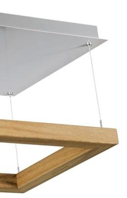 HerzBlut Led plafondlampLeonora van hout - oak oiled - 10430