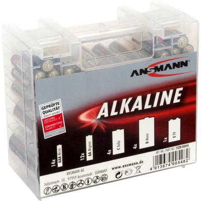 Ansmann 1520-0004 huishoudelijke batterij Wegwerpbatterij Alkaline