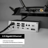 CalDigit TS4 Thunderbolt Station 4 Plus Grijs - thumbnail