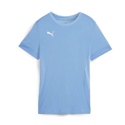 PUMA teamGOAL Voetbalshirt Dames Lichtblauw Wit PUMA teamGOAL Voetbalshirt Dames Lichtblauw Wit