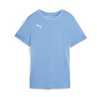 PUMA teamGOAL Voetbalshirt Dames Lichtblauw Wit - thumbnail