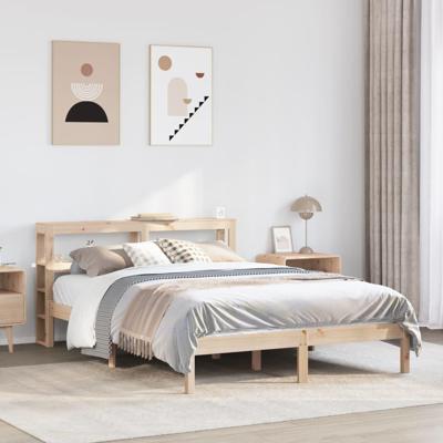 Bedframe zonder matras massief grenenhout 140x200 cm Bedframe zonder matras massief grenenhout 140x200 cm