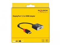DeLOCK adapter displayport 1.2 > hdmi 4k 60 hz active (62734) - thumbnail