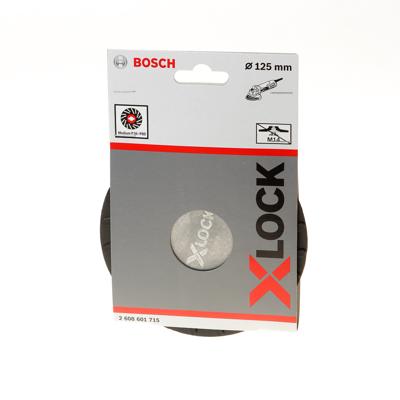 Bosch Accessoires X-LOCK Steunschijf voor fiberschijven 125 mm medium - 1 stuk(s) - 2608601715 Bosch Accessoires X-LOCK Steunschijf voor fiberschijven 125 mm medium - 1 stuk(s) - 2608601715