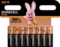 Duracell Plus-AA CP16 Mignon (AA)-batterij alkali-mangaan 1,5 V 16 st. - thumbnail