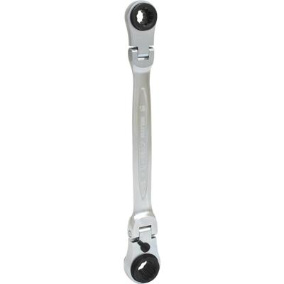 KS Tools 503.4745 Gelenk-Ratschenringschlüssel 4 in 1 GEARplus 10/13+17/19 Ringsleutel Sleutelbreedte (metrisch) 10 - 19 mm