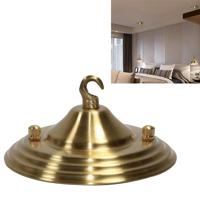 12cm kroonluchter muur lamp volledige koperen plafondplaat basisverlichting accessoires - thumbnail