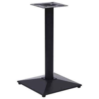 Bistrotafelpoot 41x41x72 cm gietijzer zwart