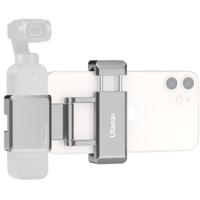Ulanzi ST-24 telefoonhouder voor smartphone en DJI Osmo Pocket met dual cold shoe mount - thumbnail