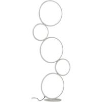 LED Vloerlamp - Trion Rondy - 36W - Warm Wit 3000K - Dimbaar - Rond - Mat Wit - Aluminium - thumbnail