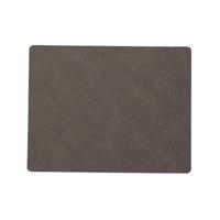 LIND DNA - Dinner Mat Square - Placemat 35x45cm Nupo Caviar - thumbnail