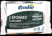 Schuurspons plantaardig bio 2 Stuks - thumbnail