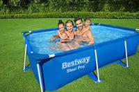 Bestway Zwembad rechthoek steel pro L259 x B170 x H61cm - thumbnail